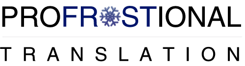 ProFrostional Translation logo