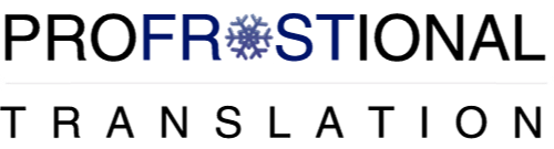 ProFrostional Translation logo